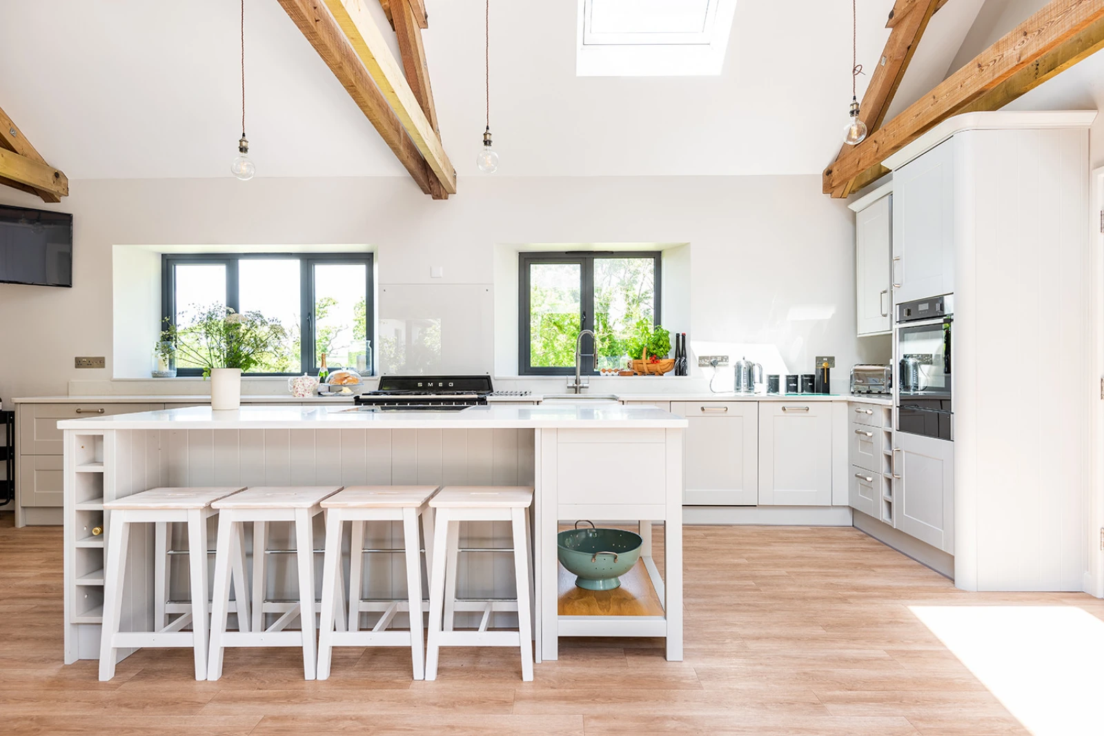 The stunning kitchen diner 