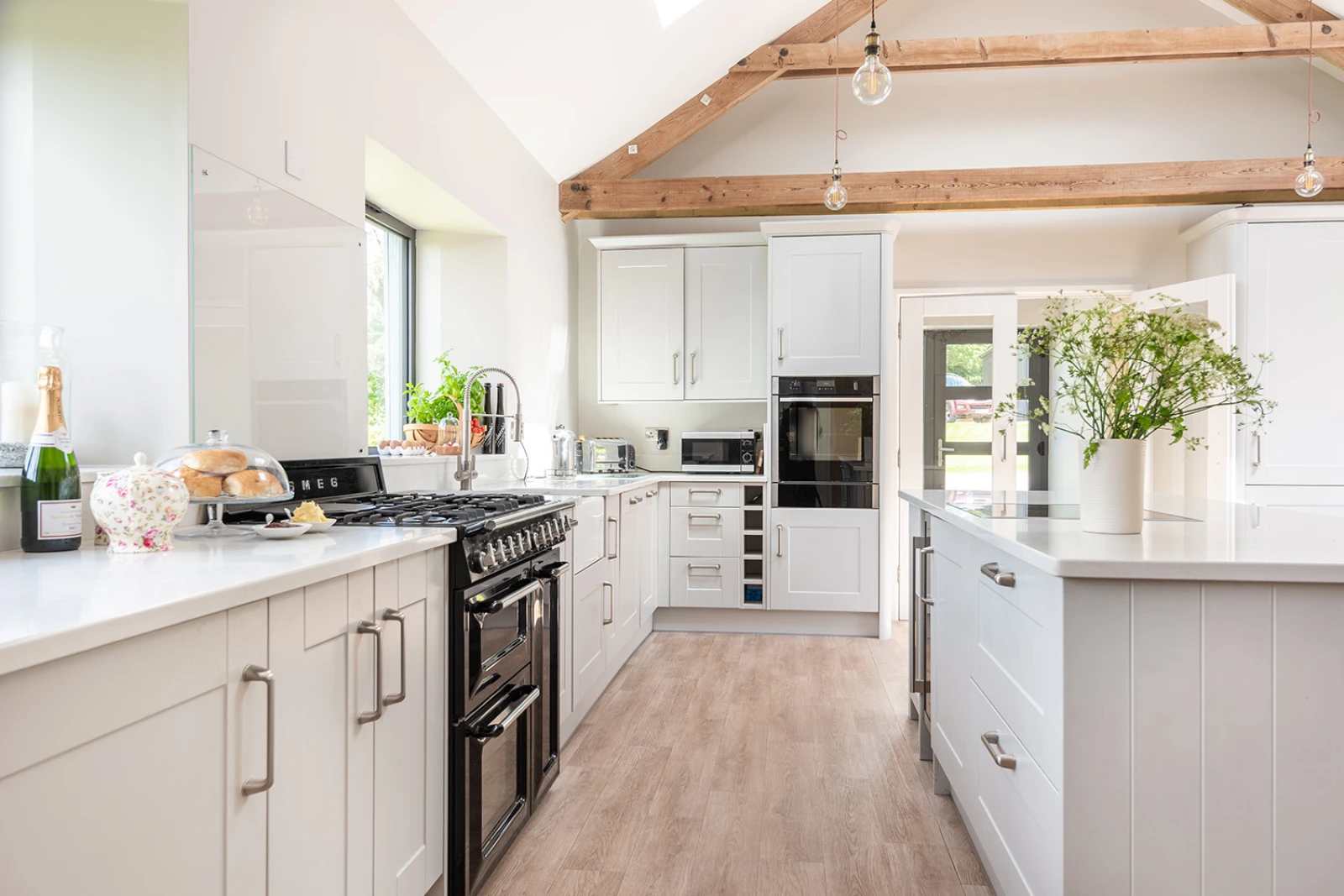 A closer look at the kitchen 