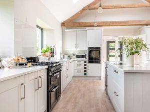 A closer look at the kitchen 