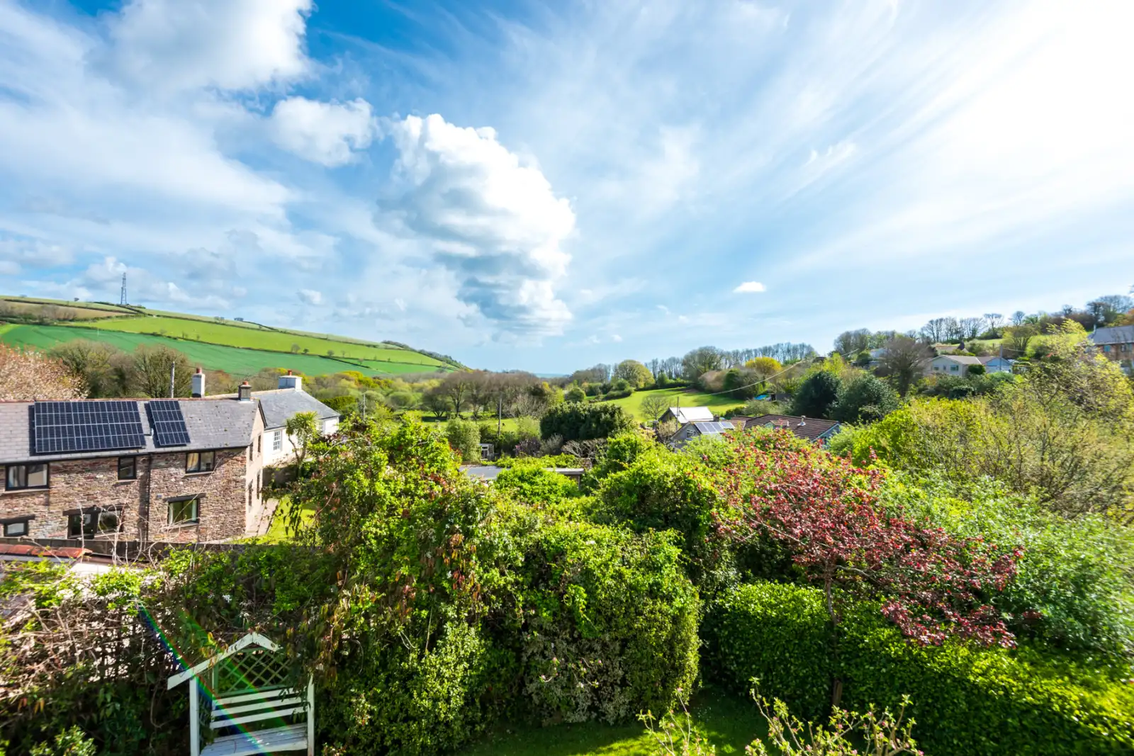 Nestled in rolling Devon countryside near the sea!