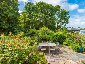 Enjoy the sunny landscaped terrace. Perfect for al fresco dining.