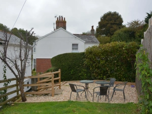 Outdoor area for dining al fresco