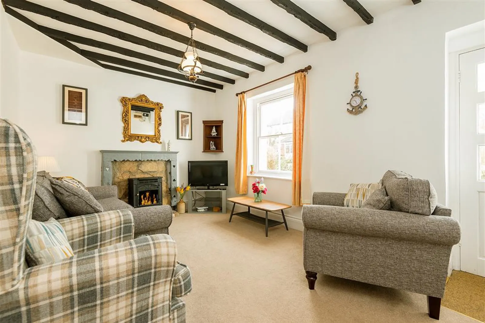 Comfortable seating in the lounge