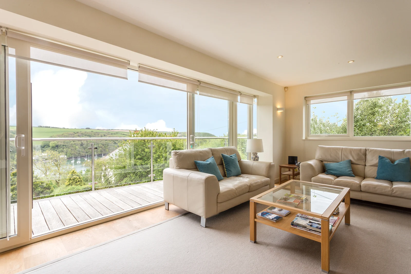 Views from the lounge. 