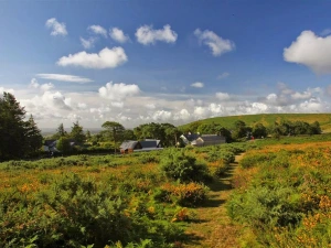 Haytor Loft commands a magnificent Dartmoor location.