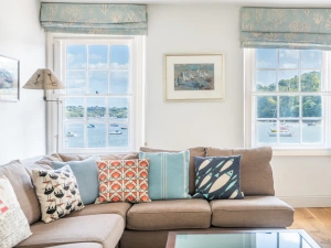 River views from the sitting room