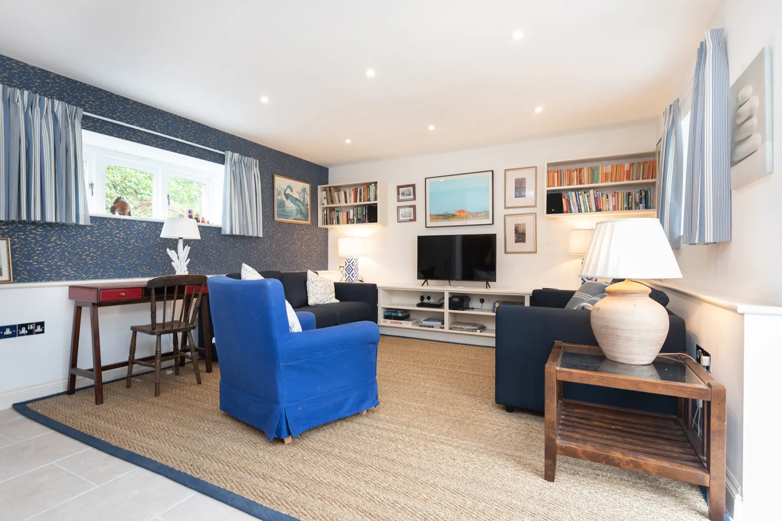 Windfalls is the first barn, with 3 bedrooms, bathroom and shower room and a beautiful open plan living downstairs