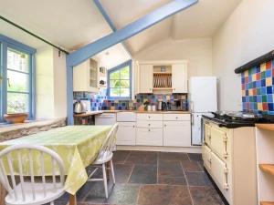 The country style kitchen with Aga
