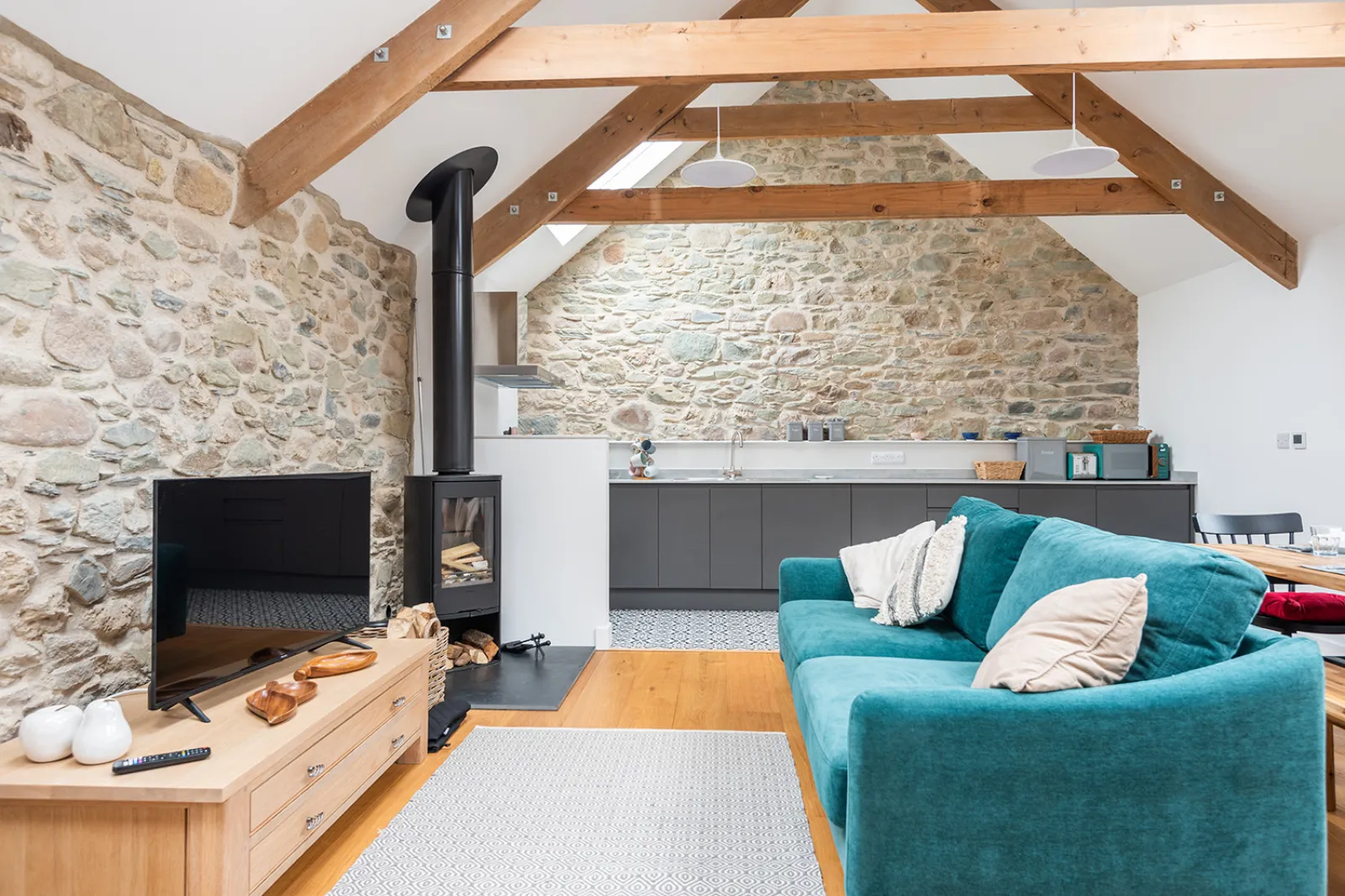 Another look at the open plan living area 