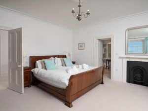 The Spacious master suite.