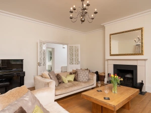 An open fire and piano also awaits you.