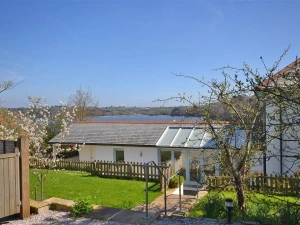 View of the River Dart from the garden.