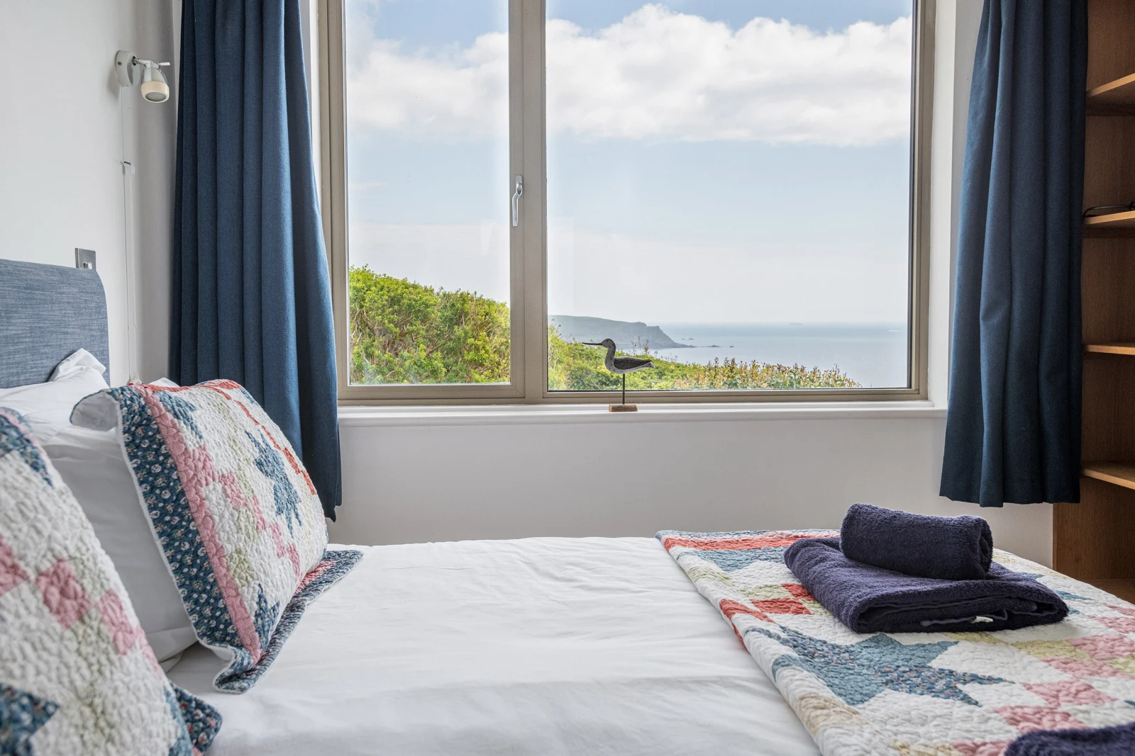 Sea scenes from the bedrooms too!