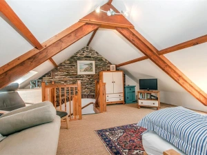 The loft sitting room.