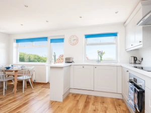 Kitchen and dining area