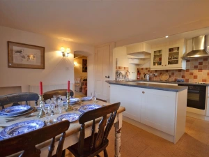 The kitchen diner.