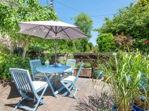 The sunny terrace