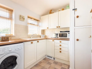 Another view of the well equipped kitchen