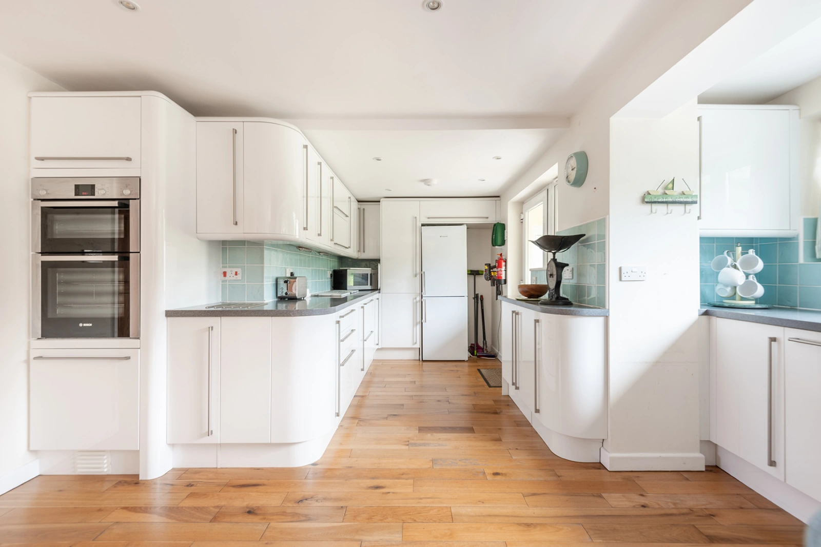 A closer look at the kitchen 