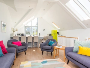 Open plan living area 