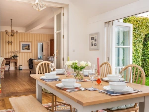 Enjoy some afternoon tea in the conservatory.