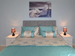 The pretty double bedroom