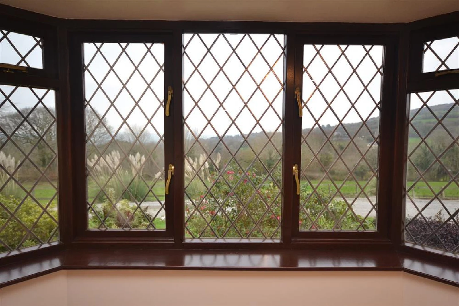 Views from one of the living room windows