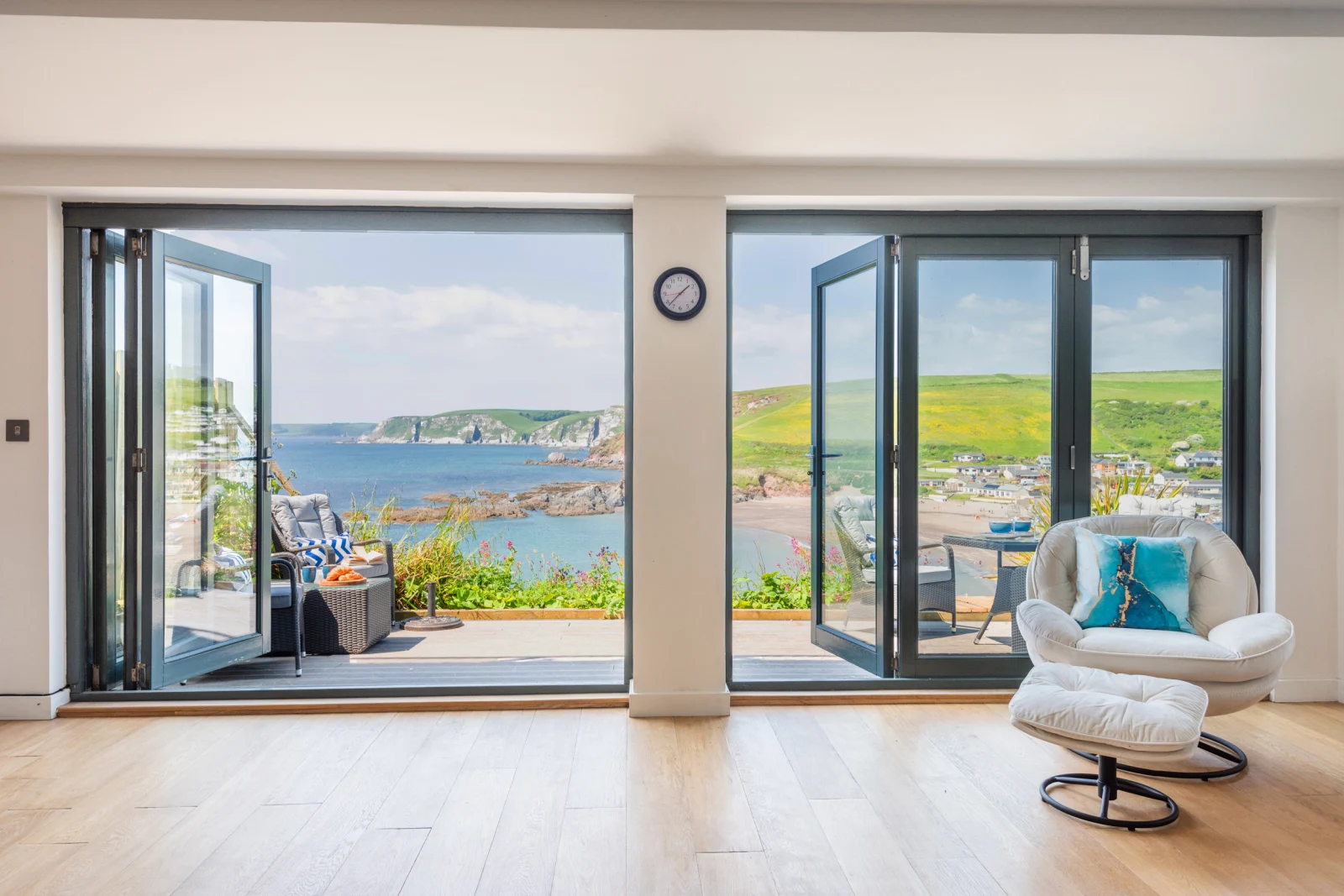 Open the doors and soak up the sunshine!