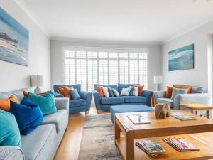 The pretty lounge room.