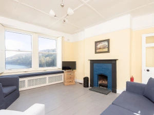 The lounge with spectacular views