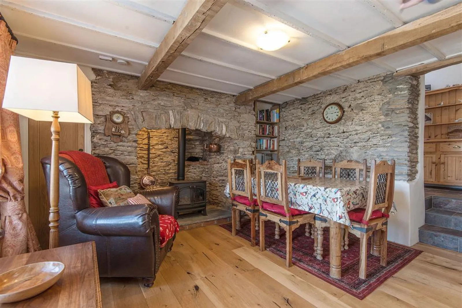 The separate dining room