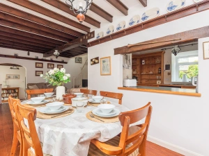 Another view of the dining space