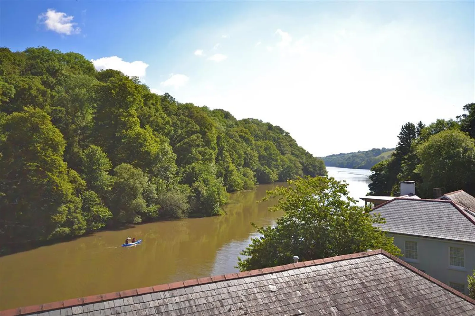 Stunning views along Bow Creek enjoyed from the double bedroom.