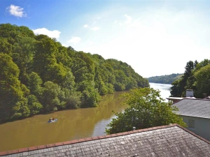 Stunning views along Bow Creek enjoyed from the double bedroom.