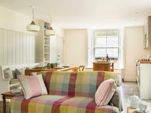 Open plan living area