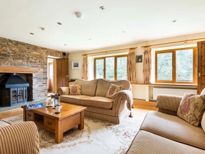 The spacious and comfortable lounge