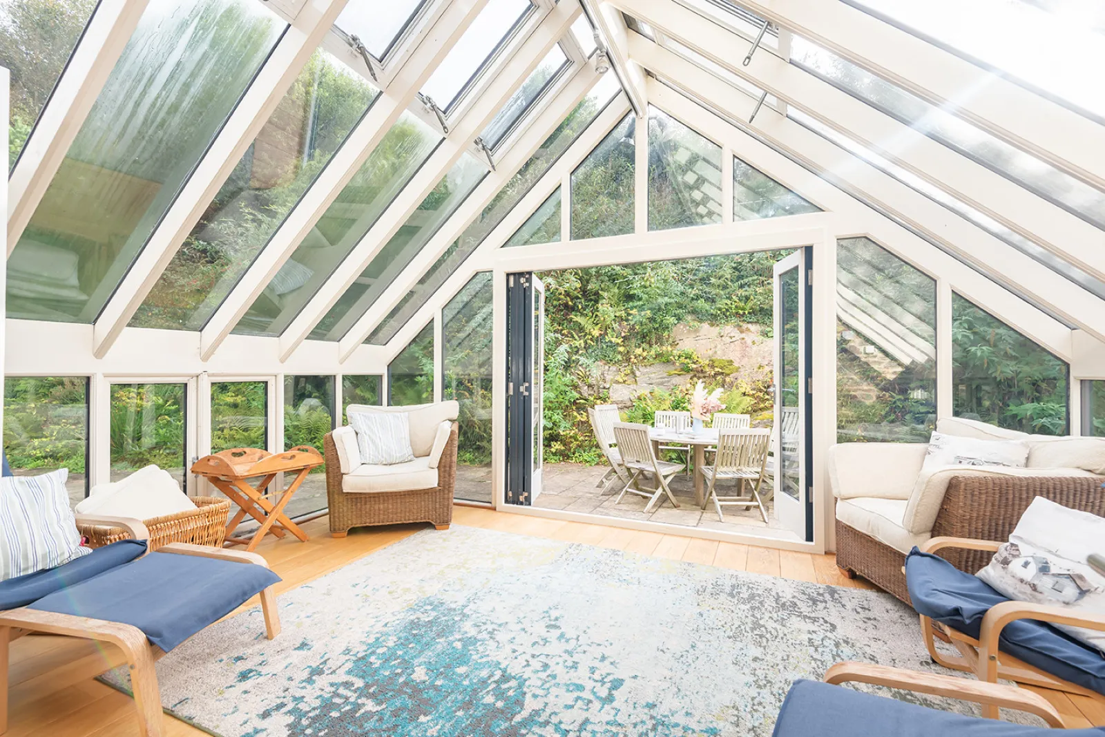 Bright conservatory