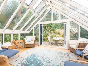 Bright conservatory