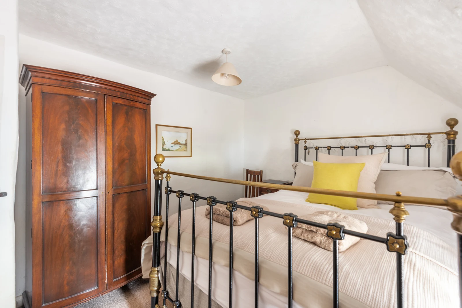 The master bedroom. 