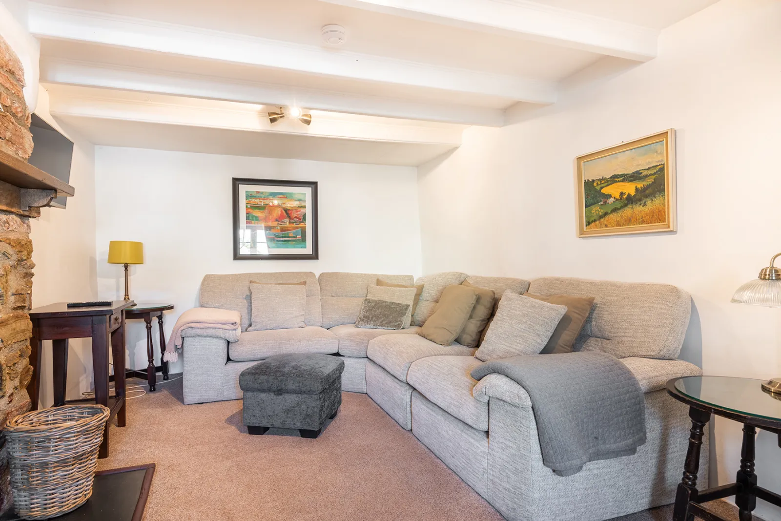 The lovely comfortable lounge.