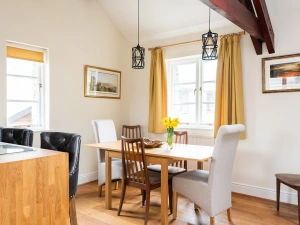 Open plan dining area.