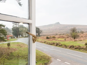 Views of Haytor from the kitchen.