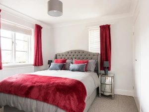 Bedroom 2 with double bed.