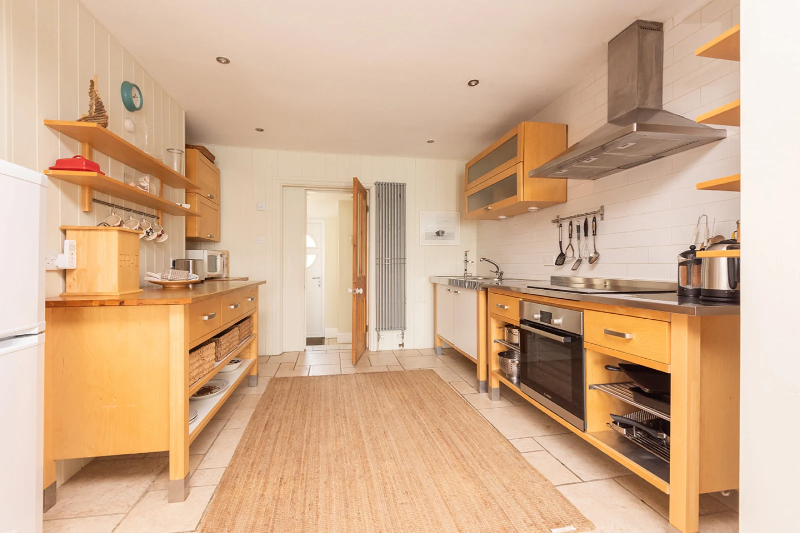 The ground floor kitchen