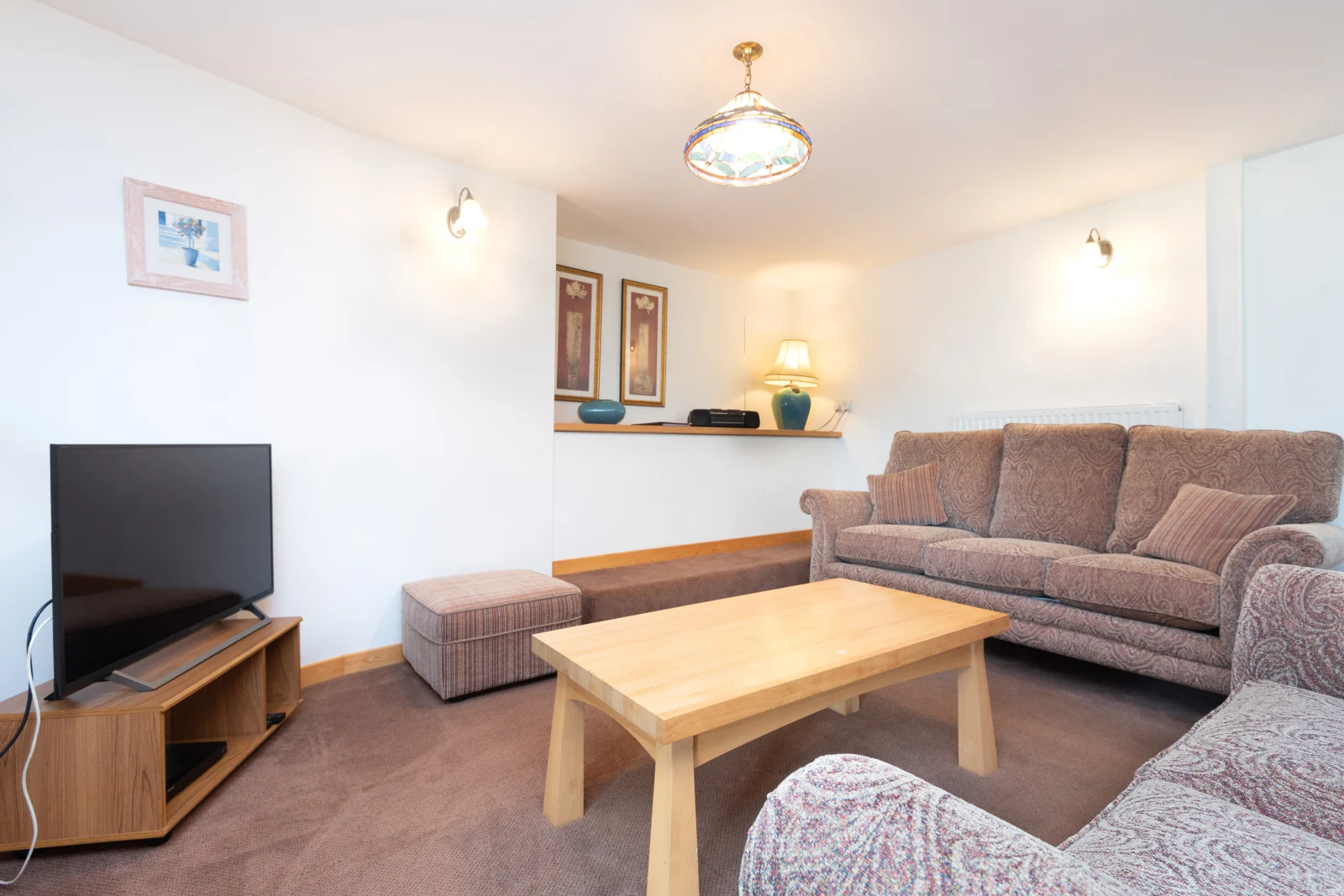 The lounge area.