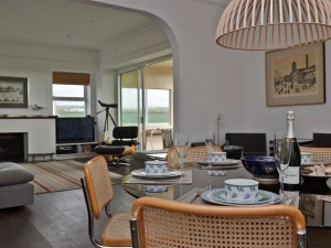 Handsome dining area 