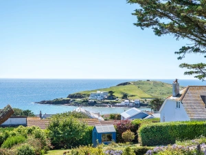 Views to Burgh Island.