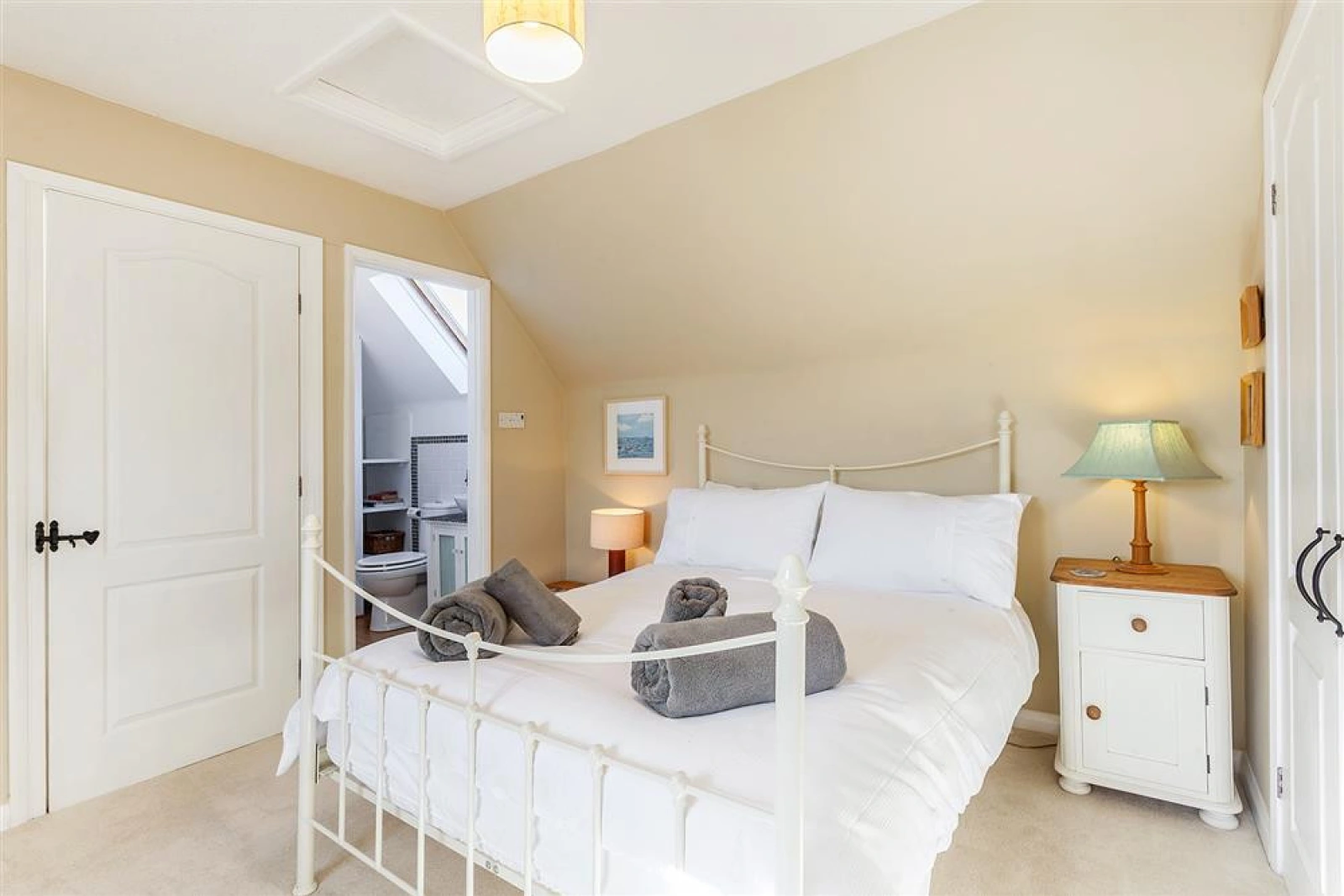 Top floor master suite.