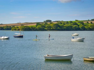 The creek, perfect for watersports and a two minute walk away.