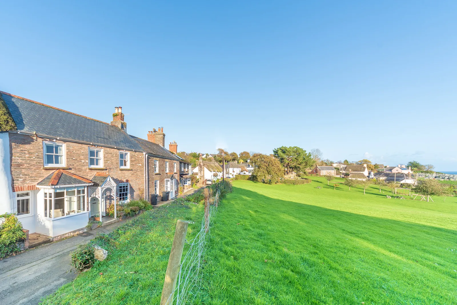 Beautiful Old Post Office opposite the village green.